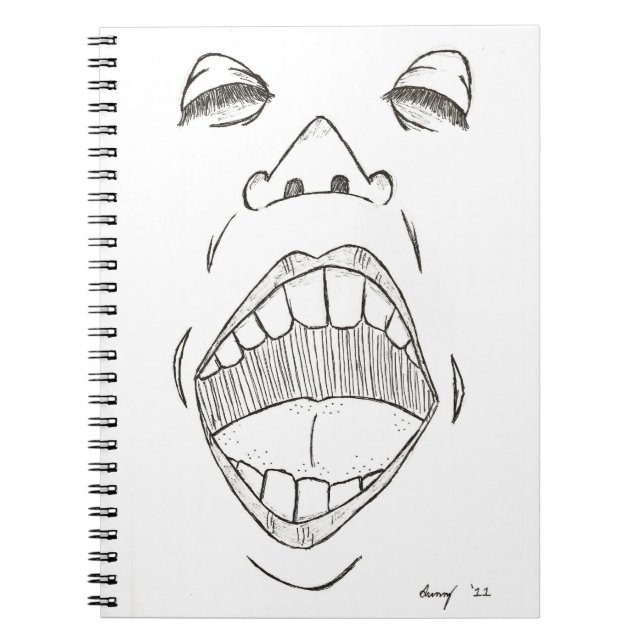 "Shout" Notebook (Front)