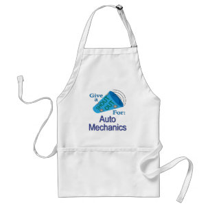 Shout Out for Auto Mechanics Standard Apron