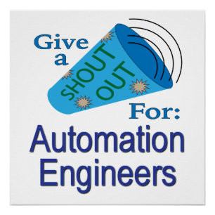 Shout Out for Automation Engineers Poster