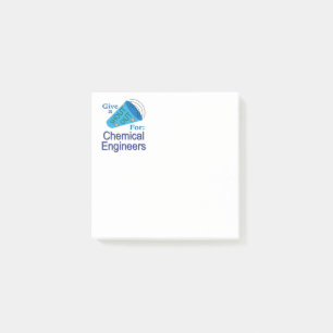 Shout Out for Chemical Engineers Post-it Notes