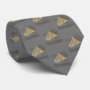 Shout Out for Chocolatiers Neck Tie