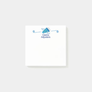 Shout Out for Claims Adjusters Post-it Notes
