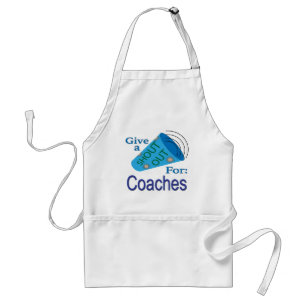 Shout Out for Coaches Standard Apron