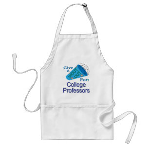 Shout Out for College Professors Standard Apron