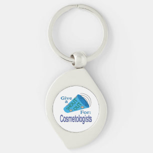 Shout Out for Cosmetologists Key Ring