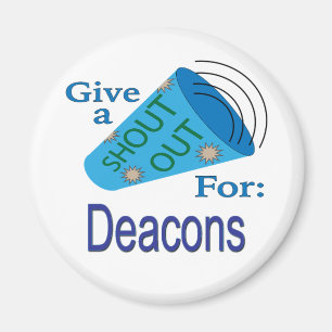 Shout Out for Deacons Magnet