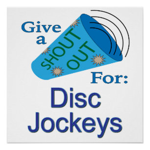 Shout Out for Disc Jockeys Poster