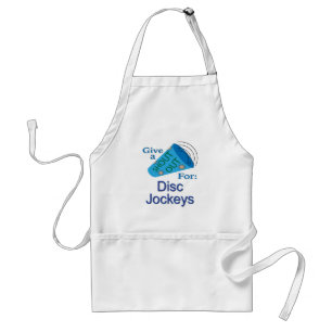 Shout Out for Disc Jockeys Standard Apron