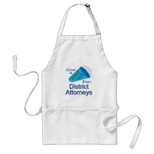 Shout Out for District Attorneys Standard Apron