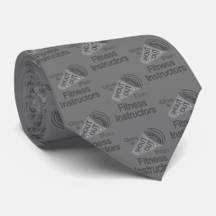 Shout Out for Fitness Instructors Tie