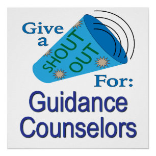 Shout Out for Guidance Counsellors Poster