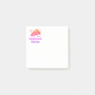 Shout Out for Healthcare Heroes Post-it Notes