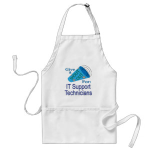 Shout Out for IT Support Technicians Standard Apron