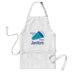 Shout Out for Janitors Standard Apron