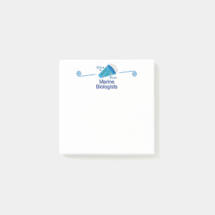 Shout Out for Marine Biologists Post-it Notes