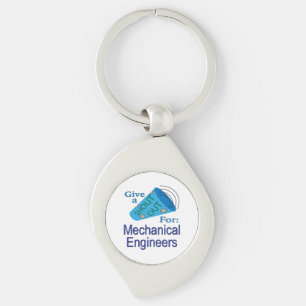 Shout Out for Mechanical Engineers Key Ring