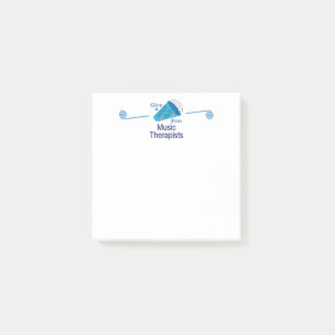 Shout Out for Music Therapists Post-it Notes