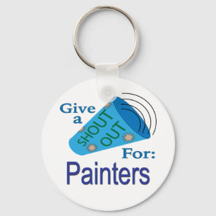 Shout Out for Painters Key Ring