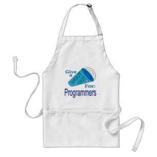 Shout Out for Programmers Standard Apron