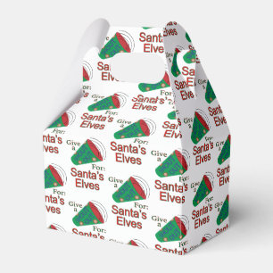 Shout Out for Santa's Elves Favour Box