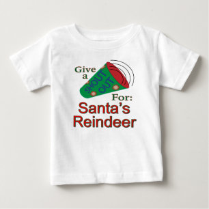 Shout Out for Santa's Reindeer Baby T-Shirt