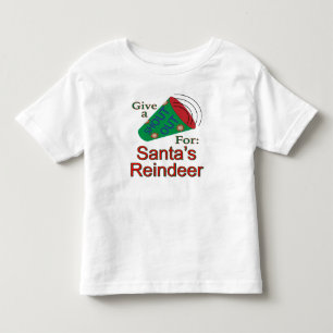 Shout Out for Santa's Reindeer Toddler T-Shirt