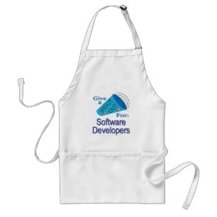 Shout Out for Software Developers Standard Apron