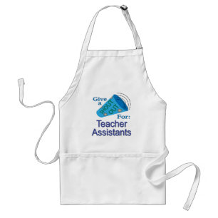 Shout Out for Teacher Assistants Standard Apron