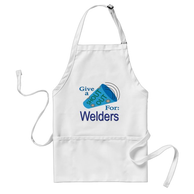Shout Out for Welders Standard Apron (Front)