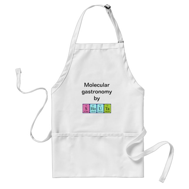 Shouta periodic table name apron (Front)