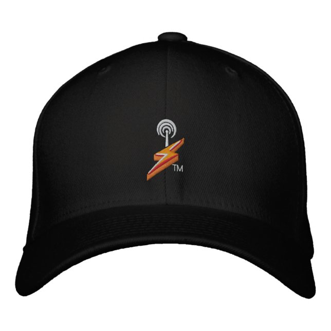 SHOUTcast Hat (Black) (Front)