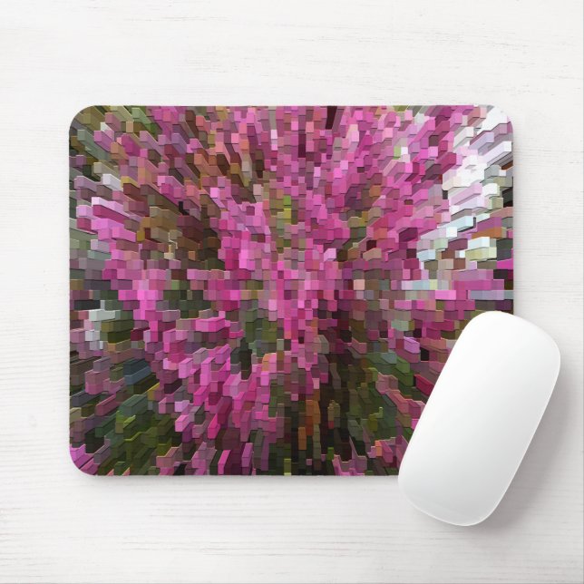 Shouting Pink..... Mouse Mat (With Mouse)