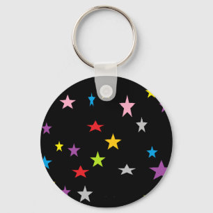 shouting stars key ring