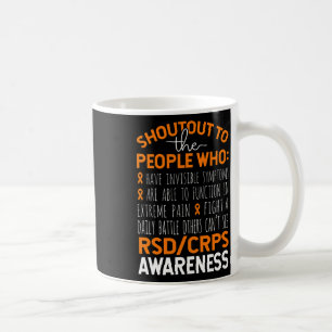 Shoutout To The People Rsdcrps Warrior Team Orange Coffee Mug