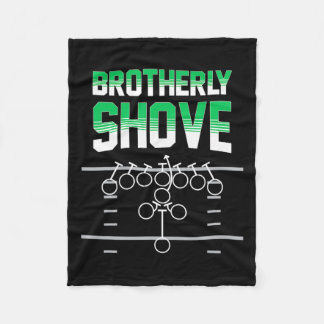 Shove Funny Football Fans Gift  Fleece Blanket