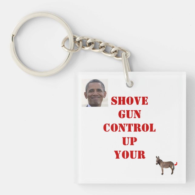 SHOVE GUN CONTROL KEY RING (Front)