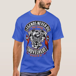 SHOVELHEAD 19661984 MOOR Motorcycles Oldschool Cho T-Shirt