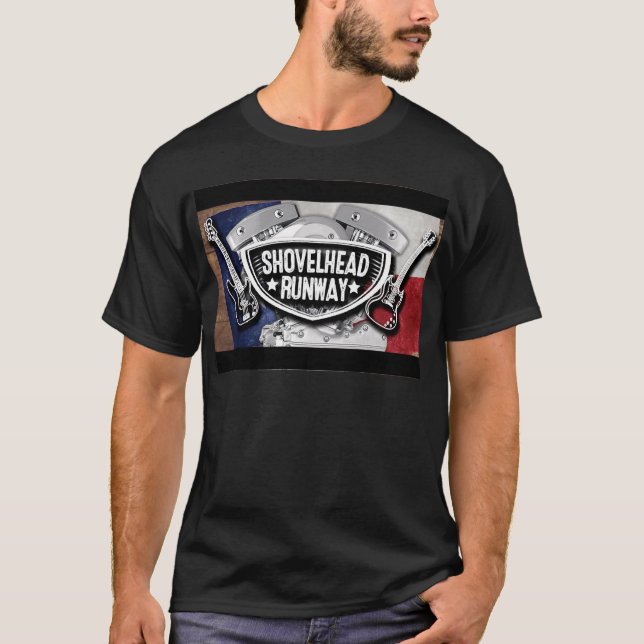 shovelhead runway T-Shirt (Front)