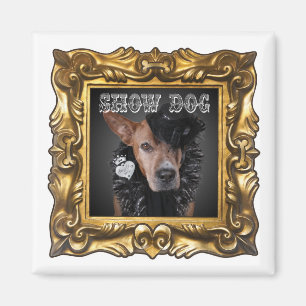"Show Dog" Magnet to Enhance Your Refrigerator