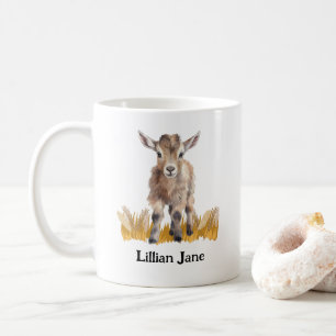 Show Goat Custom Name Coffee Mug