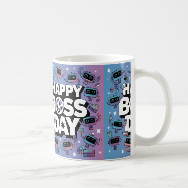 Show Gratitude: Creative Boss Day Patterns and Quo Coffee Mug (Right)