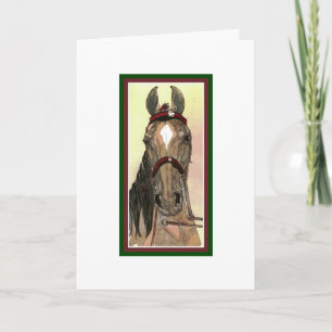 Show Horse Christmas Card