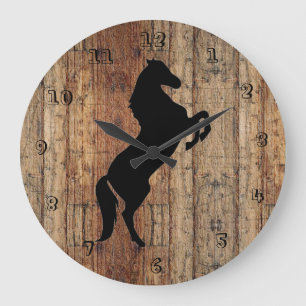 Show Horse Wall Clock