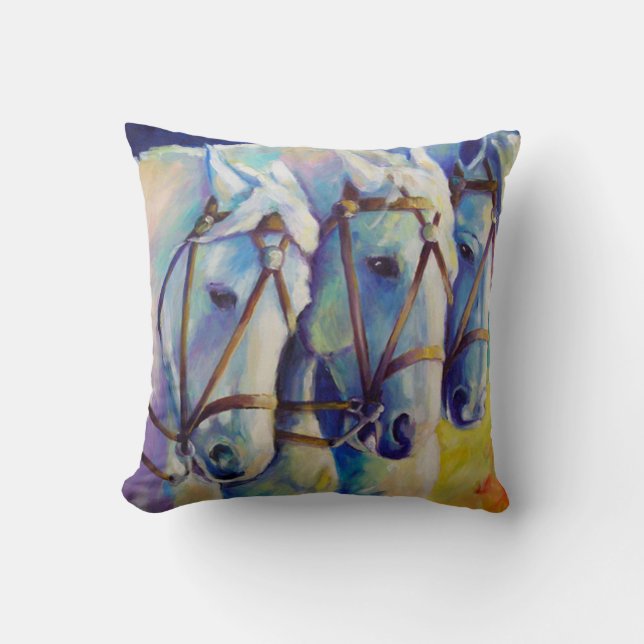 Show horses Pillow (Front)
