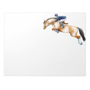 Show Jumper Paint Horse Note Pad