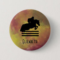 Show Jumper Silhouette for Horse Lovers