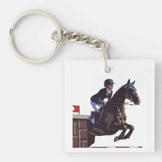 Show Jumping Key Ring