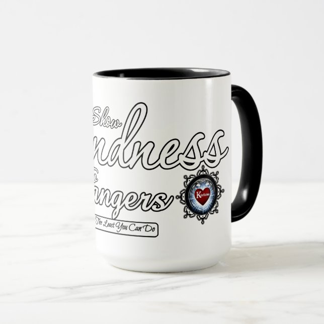 Show Kindness To Strangers Mug (Front Right)