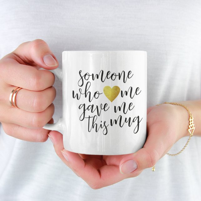 Show Love for Mom, Grandma or Daughter Coffee Mug (for someone you 🤍)