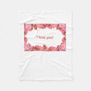 Show love to the Febuary 14. Fleece Blanket